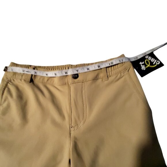 Art Class Khaki Stretch Pants Size 6 For Kids With Elastic Waistband & Pockets - Picture 3 of 11